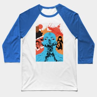 Dr Manhattan Baseball T-Shirt